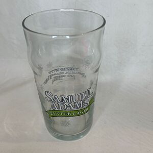 Samuel Adams Winter Lager 16 Oz 5 3/4 In Tall Brewed Cinnamon Ginger Orange Zest